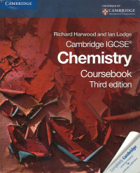 Cambridge IGCSE: Chemistry Coursebook Third Edition