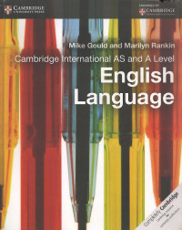 Cambridge International AS and A Level: English Languange