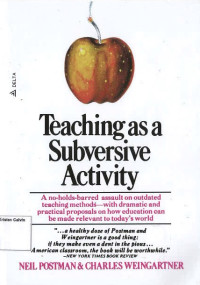 Teaching as a Subversive Activity