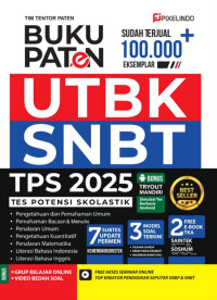 Image of Buku Paten UTBK SNBT TPS 2025