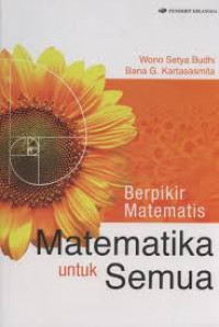 Image of Matematika Untuk Semua : Berpikir Matematis