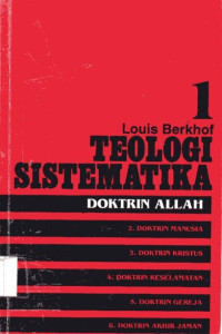 Teologi Sistematika #1 Doktrin Allah