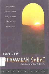 MERAYAKAN SABAT : Celebrating The Sabbath