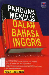 PANDUAN MENULIS DALAM BAHASA INGGRIS