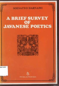 Brief Survey of Javanese Poetics, A