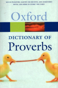 Oxford Dictionary of Proverbs