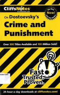 Image of CliffsNotes on Dostoevsky's Crime and Punishment