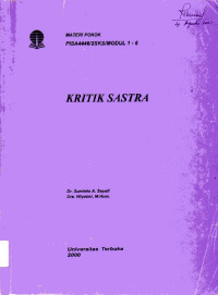 Materi Pokok Kritik Sastra