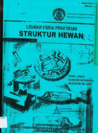 Lembar Kerja Praktikum Struktur Hewan 2007