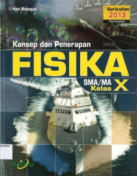 Konsep dan Penerapan Fisika SMA X Peminatan