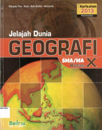 Jelajah Dunia Geografi X SMA Peminatan