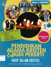 Hidup dalam Kristus Kelas 11 SMA: Pendidikan Agama Kristen & Budi Pekerti