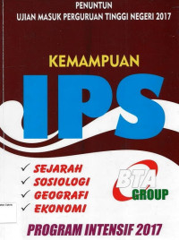 Kemampuan IPS Program Intensif 2017: Penuntun UMPTN