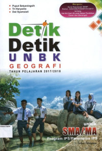 UNBK Geografi SMA TP 2017/2018: Detik-Detik