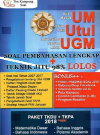 UM Utul UGM: Paket TKDU + TKPA 2018