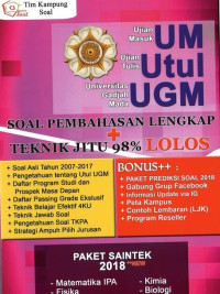 UM Utul UGM: Paket Saintek 2018