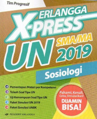 UN Sosiologi SMA/MA  2019: Erlangga X-Press