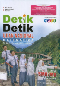 Detik-Detik UN Matematika TP 2018/2019 untuk SMA/MA Peminatan IPS