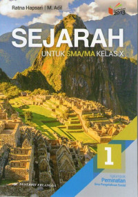 Sejarah SMA/MA X: Kurikulum 2013