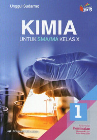 Kimia SMA/MA X: Kurikulum 2013