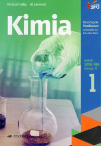 Kimia SMA/MA X: Kurikulum 2013