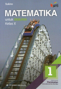 Matematika SMA/MA X: Kurikulum 2013