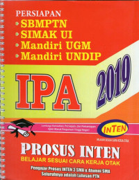 Persiapan SBMPTN, SIMAK UI, Mandiri UGM, Mandiri UNDIP IPA 2019