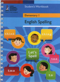 English Spelling Student's Workbook Elementary 1