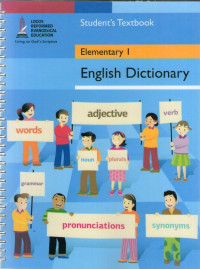 English Dictionary Student's Textbook Elementary 1