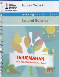 Book 2C: Terjemahan Natural Science 8: Student's Textbook