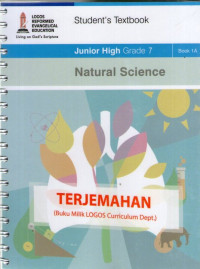 Book 1A: Terjemahan Natural Science 7: Student's Textbook