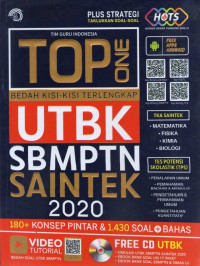 TOP One UTBK SBMPTN Saintek 2020 + CD