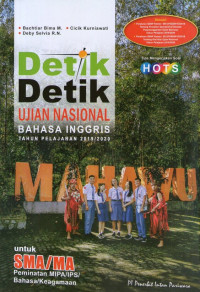 Detik-detik UN Bahasa Inggris 2019/2020 SMA Peminatan MIPA/IPS/Bahasa Keagamaan