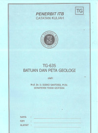 TG-635 Batuan dan Peta Geologi