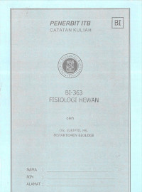 BI-363 Fisiologi Hewan