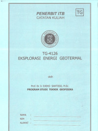 TG-4126 Eksplorasi Energi Geotermal