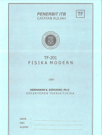 TF-201 Fisika Modern