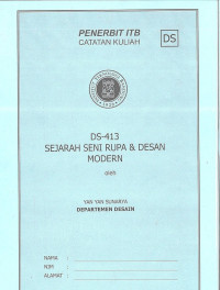 DS-413 Sejarah Seni Rupa & Desain Modern