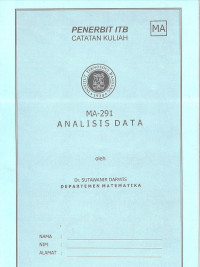 MA-291 Anlisis Data