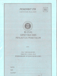 BI-2141 Genetika dan Penuntun Praktikum