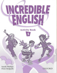 Activity Book #5: Incredible English