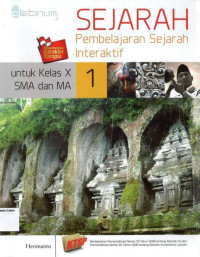 Sejarah Pembelajaran Sejarah Interaktif 1 SMA X