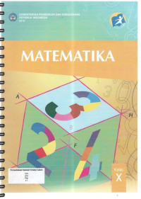 Matematika SMA X: Kurikulum 2013