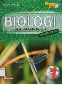 Biologi 1 SMA X Peminatan: Kurikulum 2013