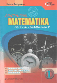 Seribu Pena Matematika Jilid 1 SMA X