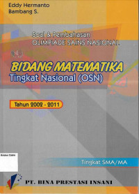 Bidang Matematika SMA Tingkat Nasional (OSN) 2002-2011