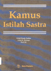 Kamus Istilah Sastra