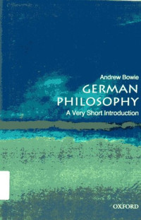 German Philosophy: A Very Short Introduction