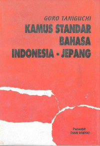 Kamus Standar Bahasa Indonesia-Jepang