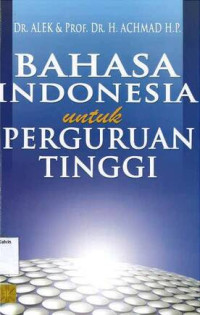 Bahasa Indonesia untuk Perguruan Tinggi